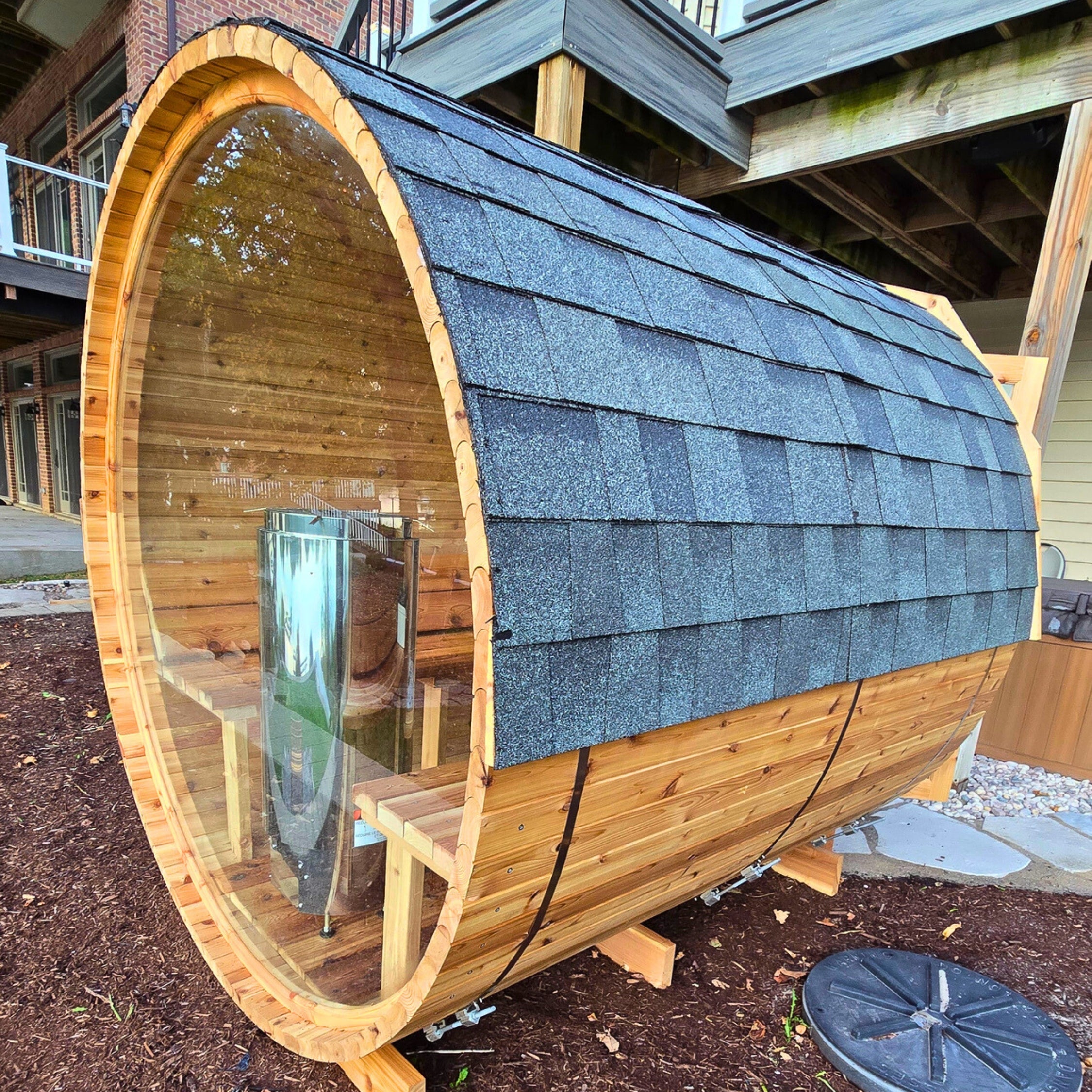 Cedar Barrel Panorama Sauna