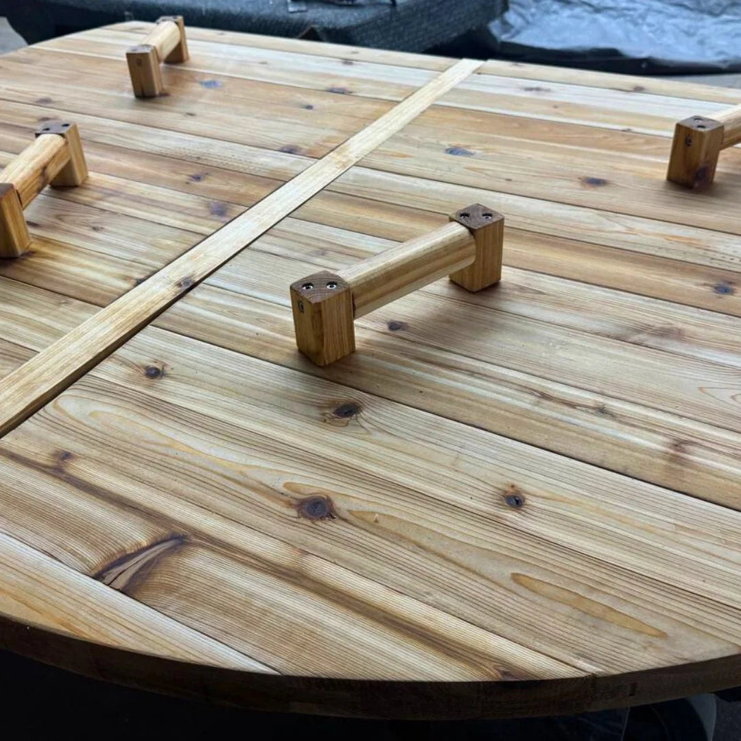 Add Rustic Natural Cedar Lid Cover