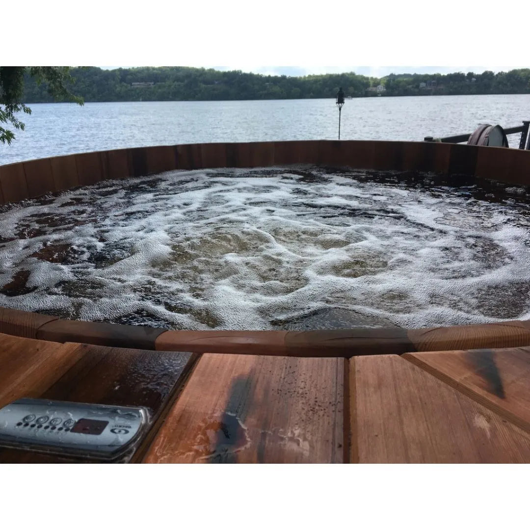 Cedar Barrel Hot Tub