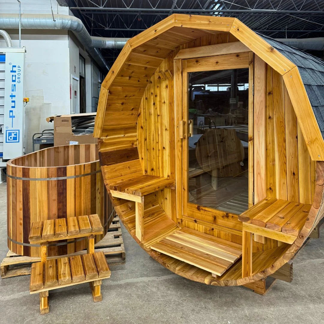 Cedar Barrel Sauna