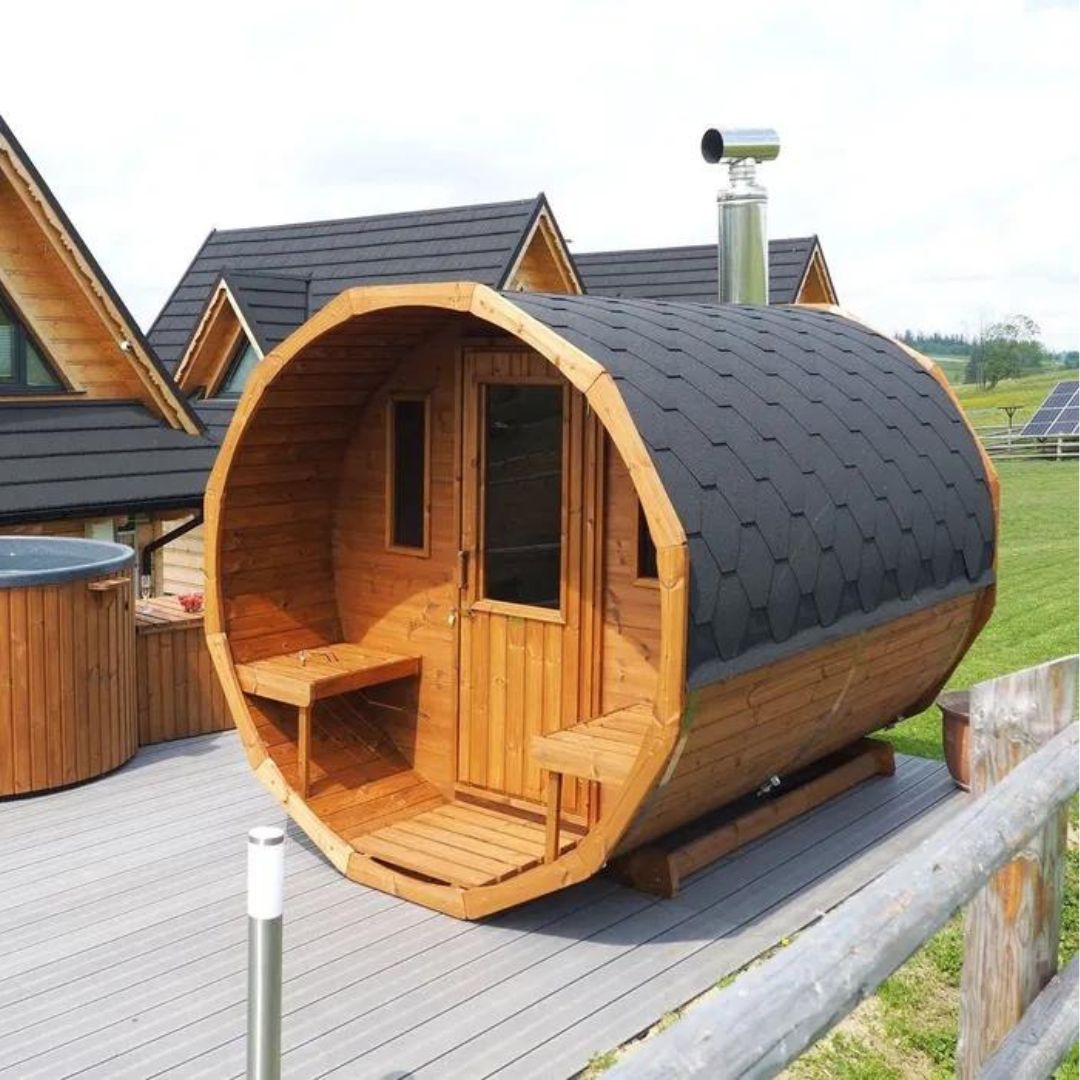 Cedar Barrel Sauna