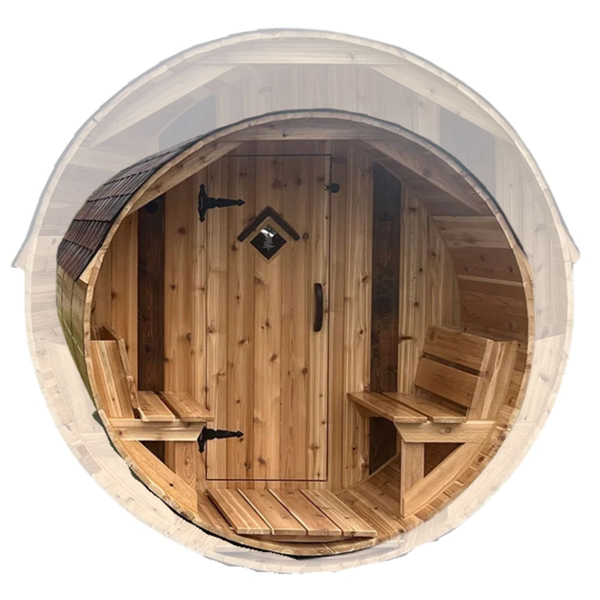 Upgrade Sauna to Extra-Wide 7ft diameter