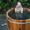 Red Cedar Viking Cold Plunge Bath Tub