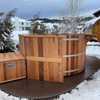 Cedar Barrel Hot Tub