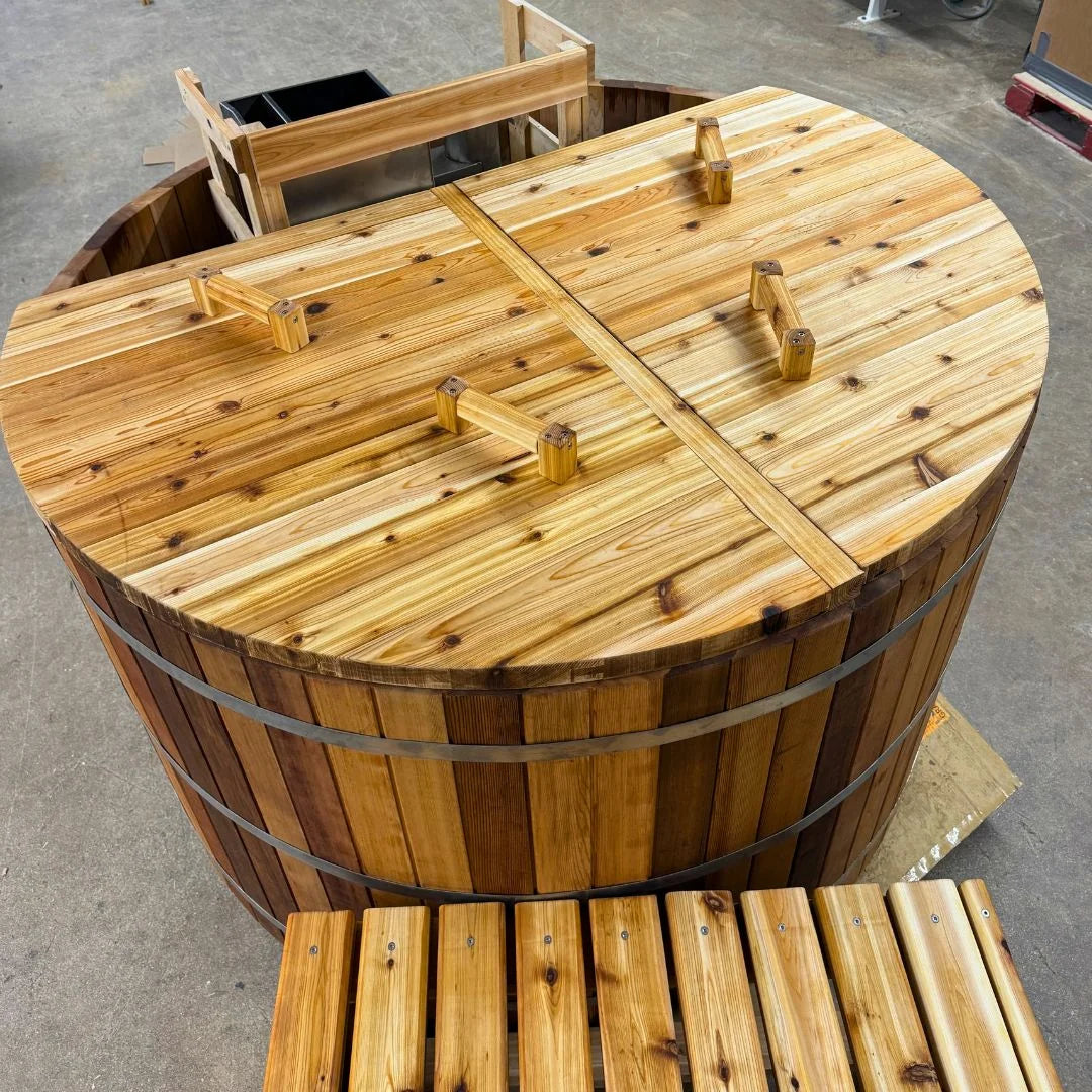 Cedar Barrel Hot Tub